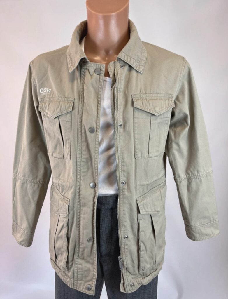 Superdry – kurtka damska Field Jacket Utility khaki 100% bawełna, M